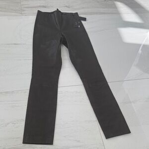NWT Rag & Bone 100% Lamb Leather Simone Pant 00